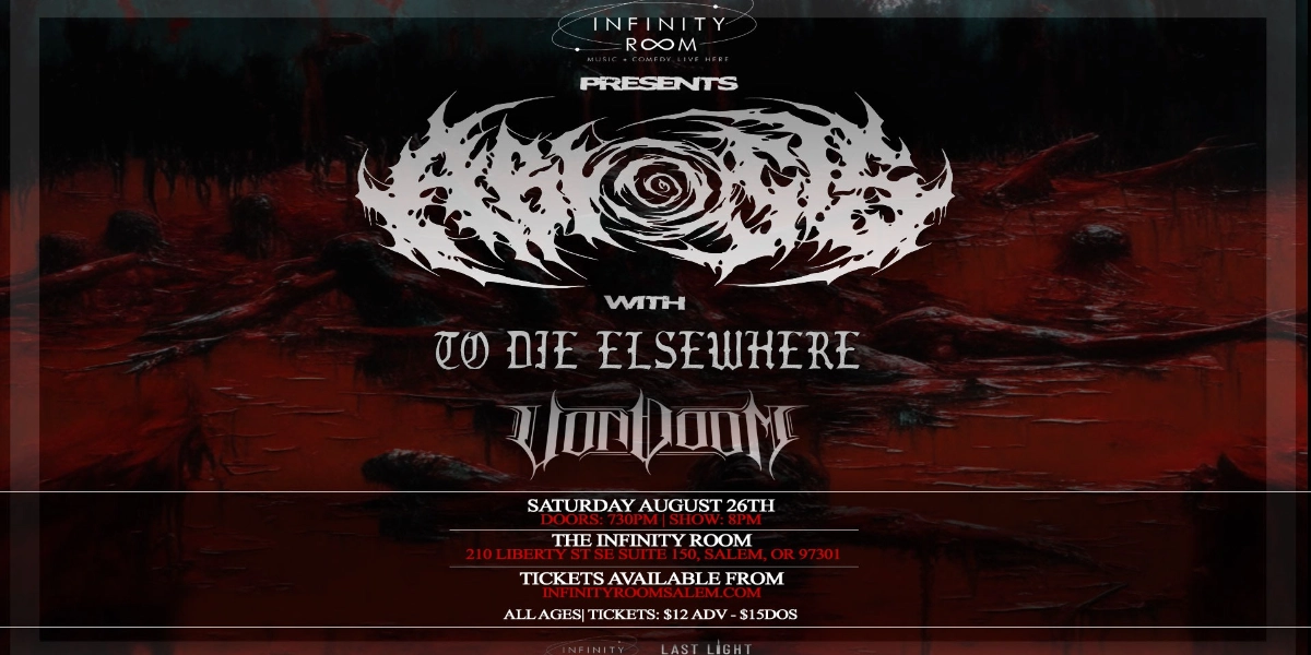 Event image for Abiosis with To Die Elsewhere and Von Doom