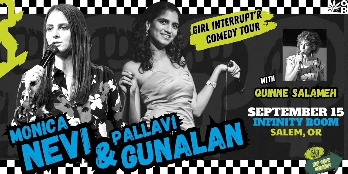 Event image for The Girl, Interrupt'r Tour with Monica Nevi and Pallavi Gunalan