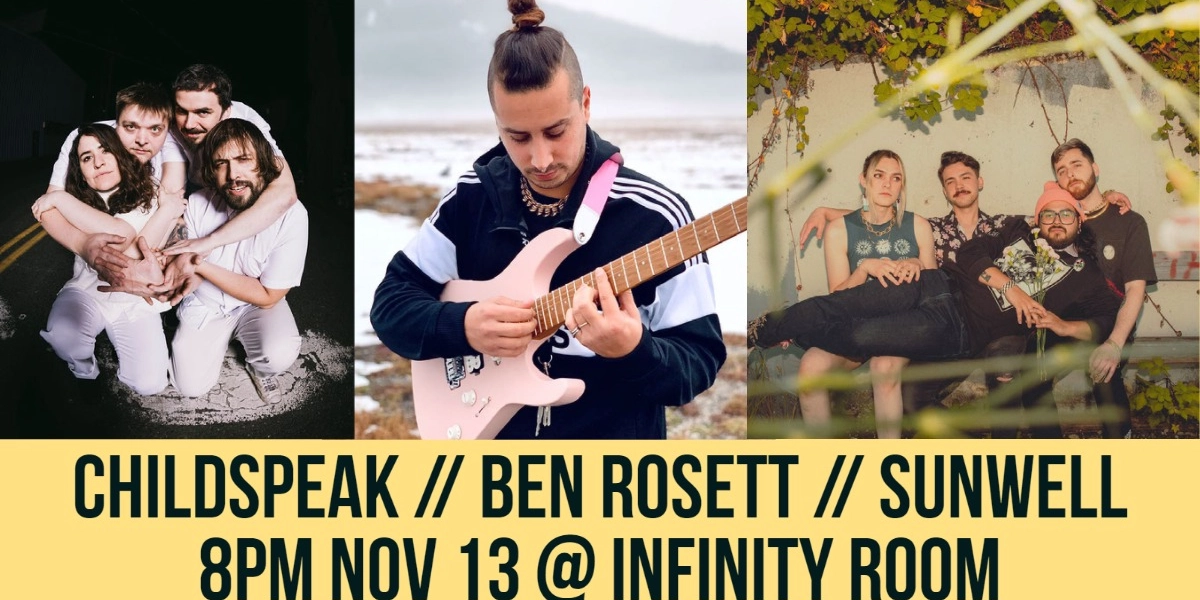 Event image for Childspeak, Sunwell, Ben Rosett