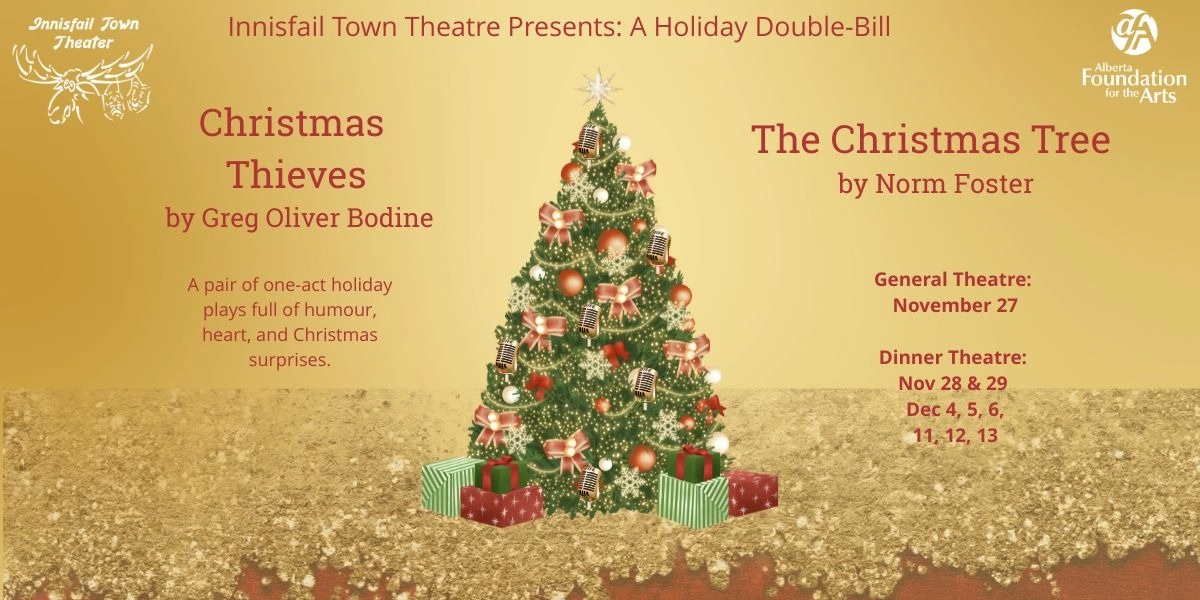 Event image for The Christmas Tree/Christmas Thieves - Doors Open 5:30/Dinner 6:00-6:45/Show 7:30