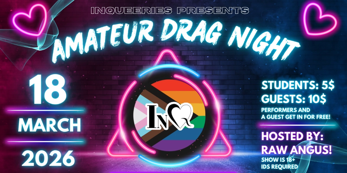 Event image for Amateur Drag Night with InQueeries and Raw Angus!