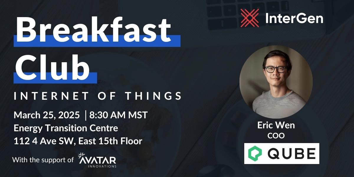 Event image for InterGen Breakfast Club presents Qube