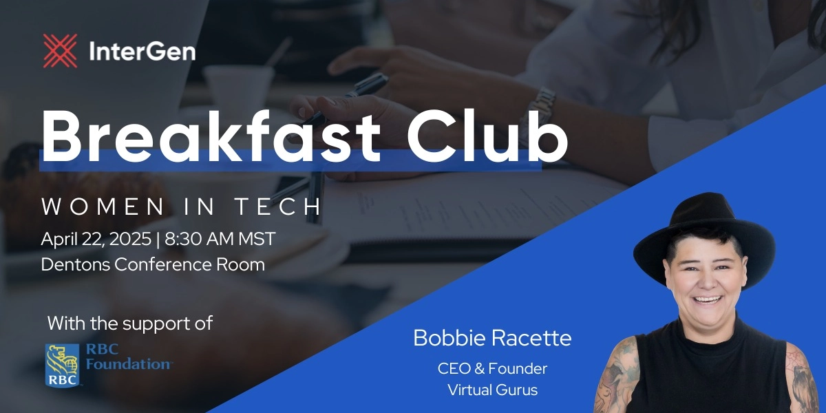 Event image for InterGen Breakfast Club Presents Bobbie Racette
