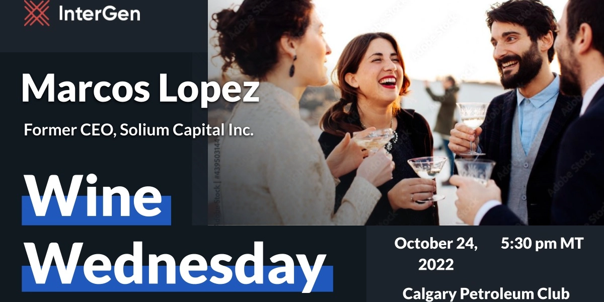 Event image for InterGen's Wine Wednesday with Marcos Lopez