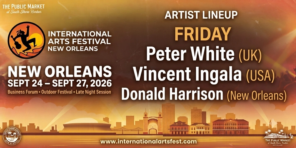 Event image for International Arts Fest Nola 2026 - Friday