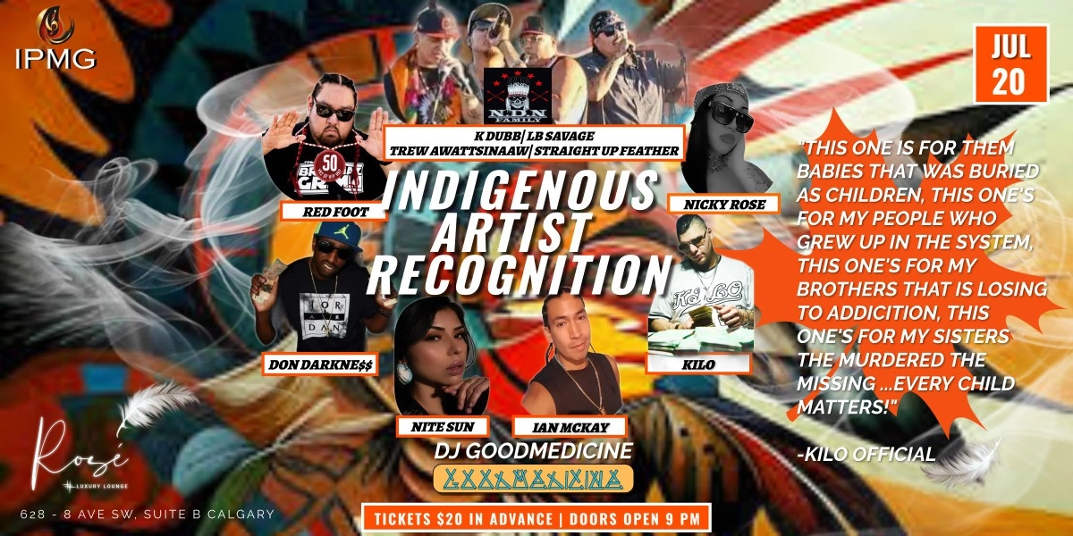 Event image for Indigenous Artist Recognition