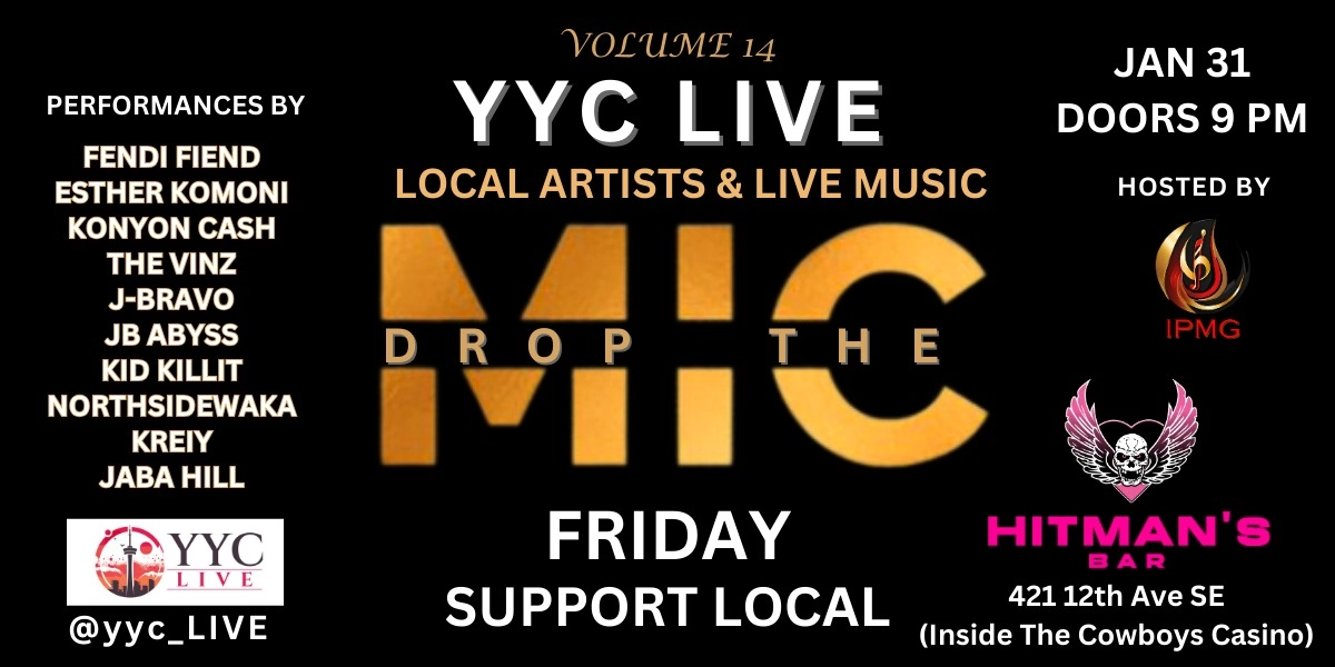 Event image for YYC Live Drop the Mic