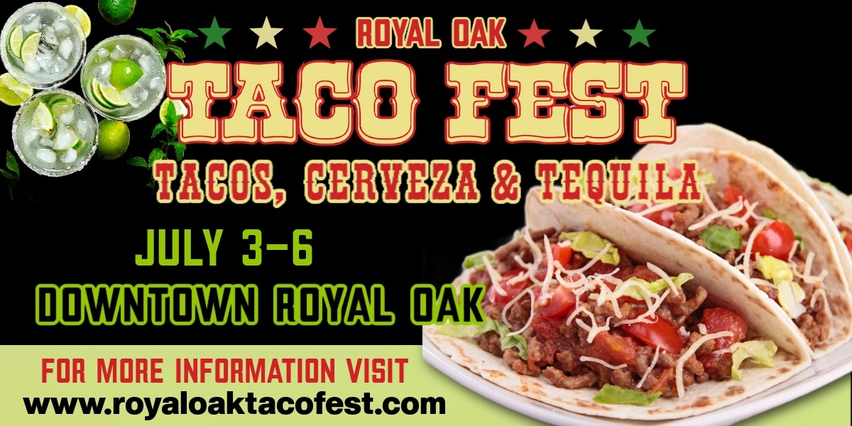 Event image for 2025 Royal Oak Taco Fest
