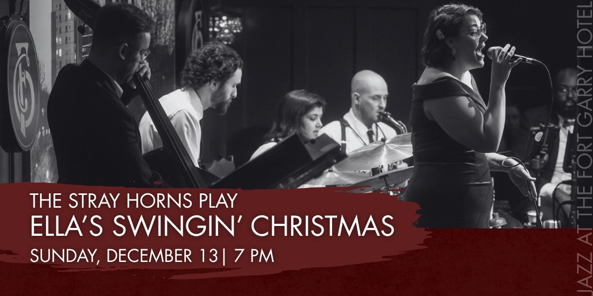 Event image for The Stray Horns play Ella's Swingin' Christmas