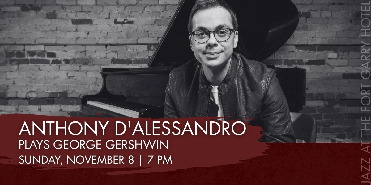 Event image for Anthony D’Alessandro Plays George Gershwin