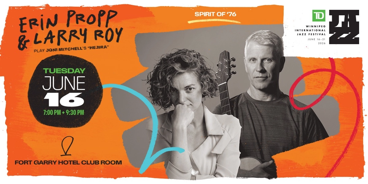 Event image for Erin Propp & Larry Roy play Joni Mitchell's 'Hejira'