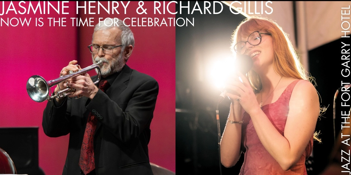 Event image for Jasmine Henry & Richard Gillis - Now is the Time for Celebration
