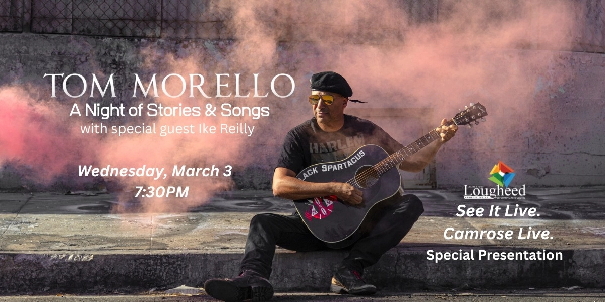 Event image for Tom Morello: A Night of Stories & Music