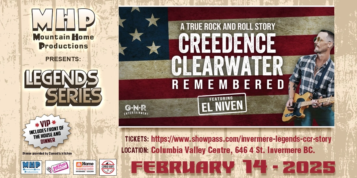 Event image for Creedence Clearwater Remembered: A True Rock and Roll Story