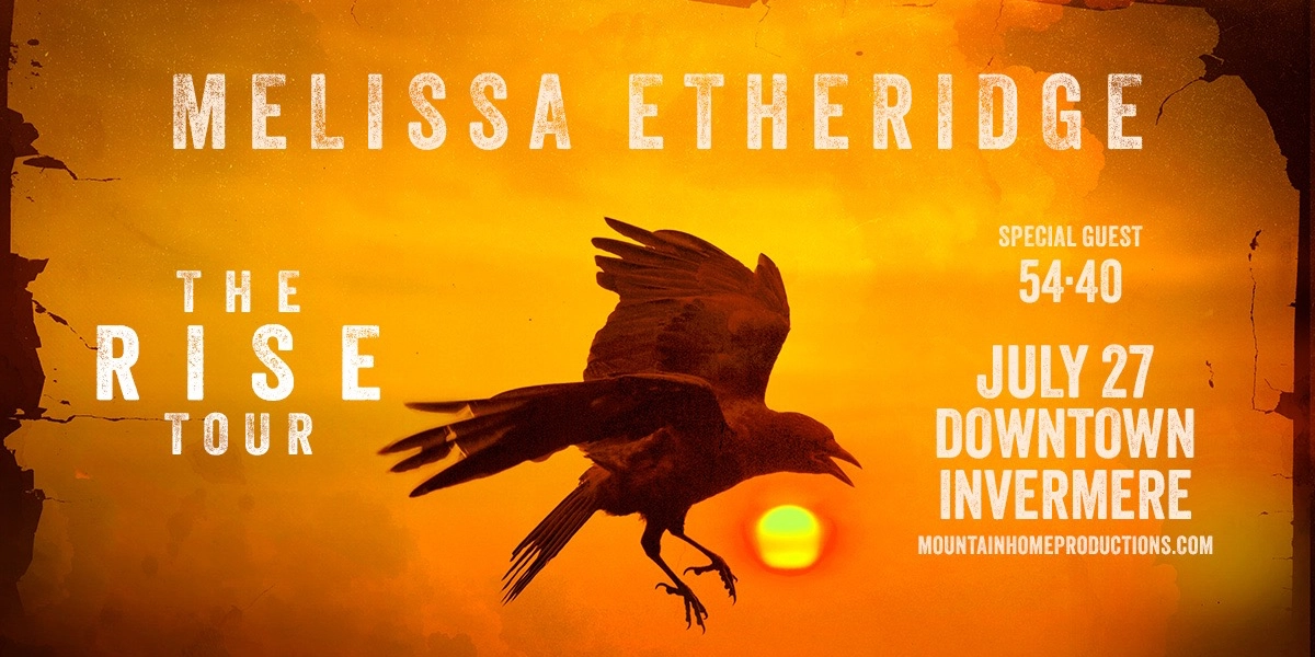 Image d'événement pour Melissa Etheridge & 54.40 Invermere