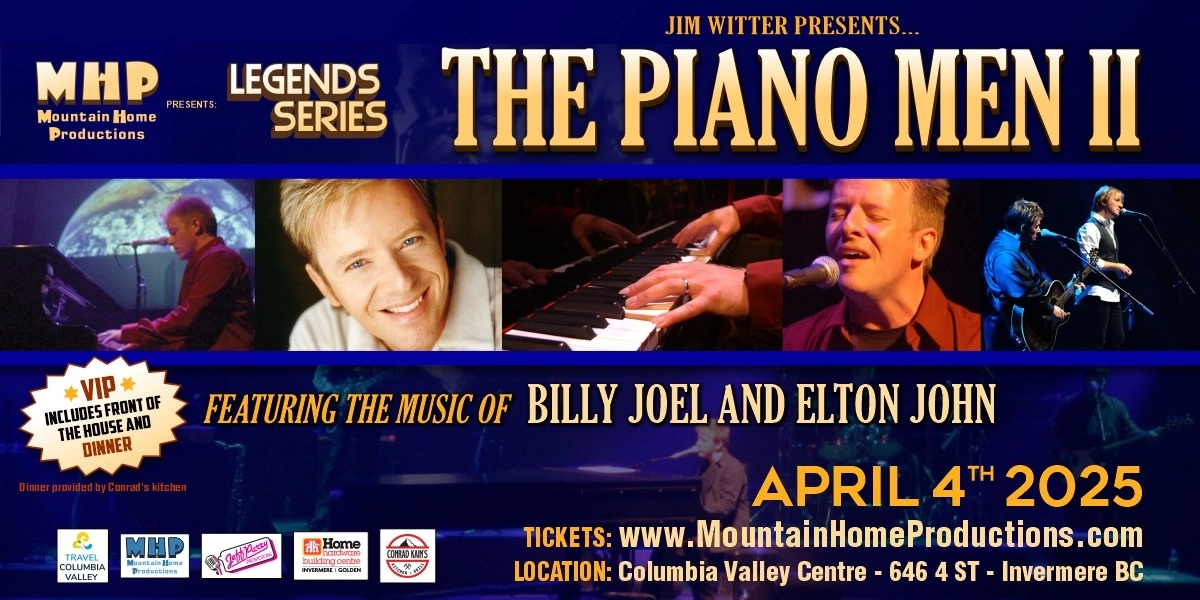 Event image for The Piano Men II Invermere
