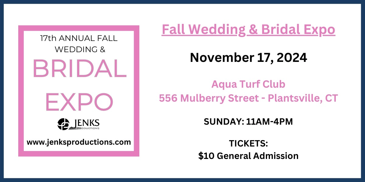 Event image for 17th Annual CT Fall Wedding & Bridal Expo