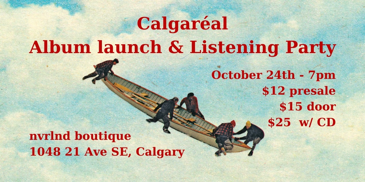Event image for Calgaréal - Album launch listening party
