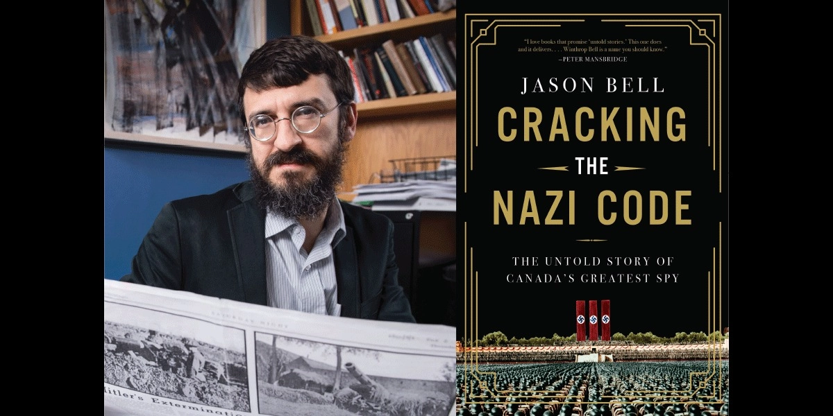 Event image for A CANADIAN SPY -  JASON BELL / Cracking the Nazi Code