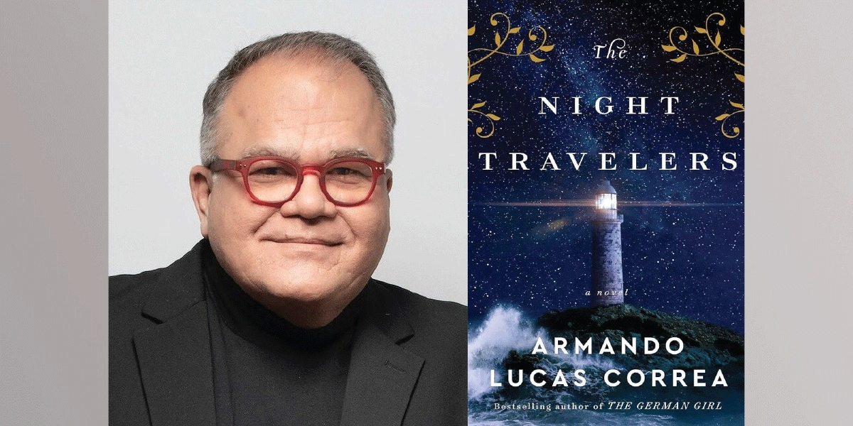 Event image for FOR BOOK CLUBS AND BOOK LOVERS - ARMANDO LUCAS CORREA/The Night Travelers