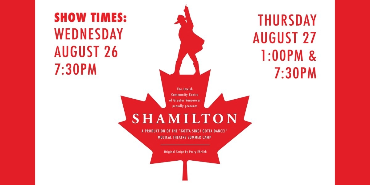 Event image for Shamilton - AUG 26 SHOW