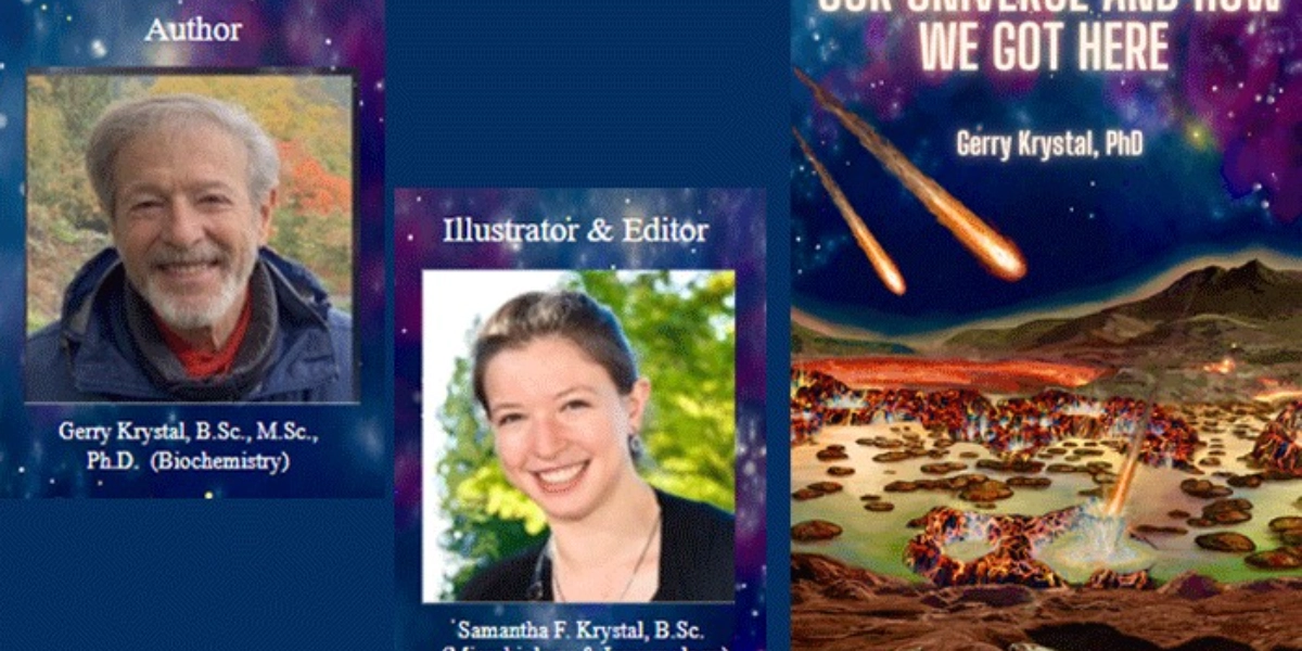 Event image for BOOK LAUNCH  - Dr. GERRY KRYSTAL - Our Universe and How We Got Here