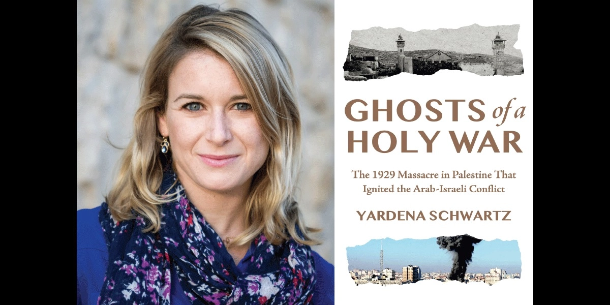 Event image for GROUND ZERO OF A CENTURY-OLD WAR - YARDENA SCHWARTZ