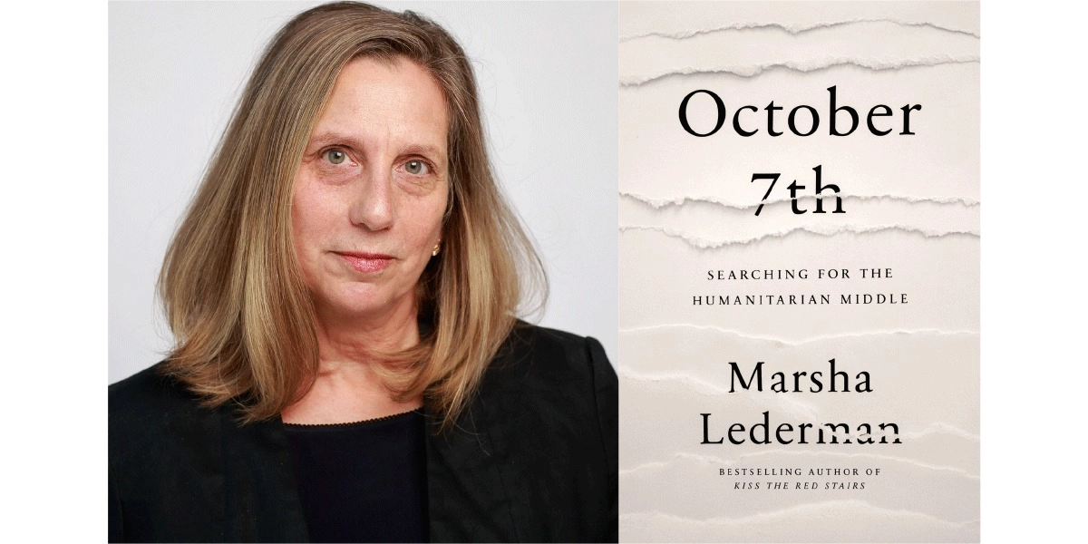 Event image for Book Launch on Sept 18- Marsha Lederman/ October 7th: Searching for the Humanitarian