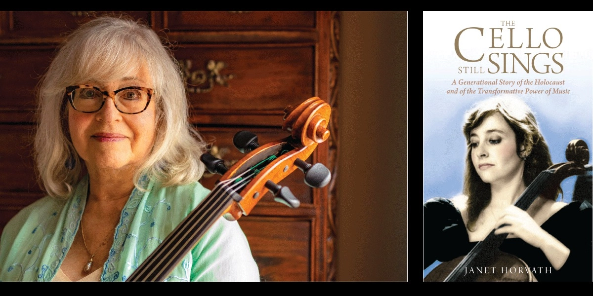 Event image for MUSIC & COURAGE - JANET HORVATH/The Cello Still Sings