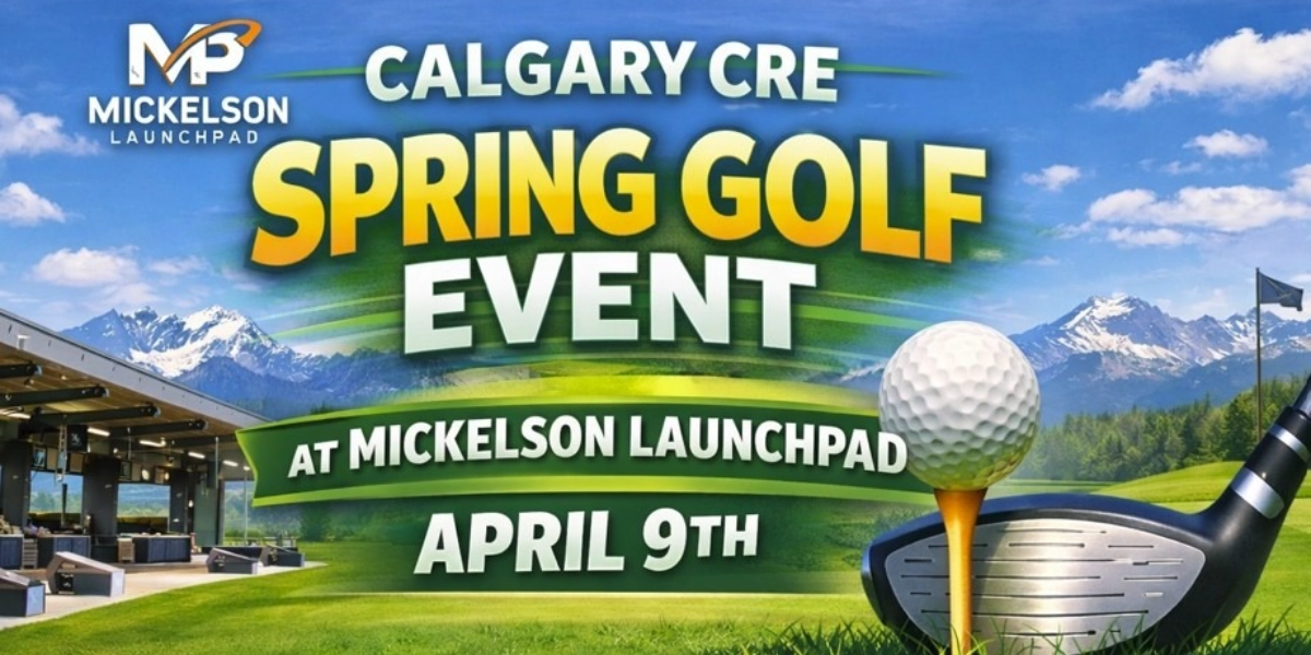 Event image for Calgary CRE Spring Golf Classic at Mickelson Launchpad
