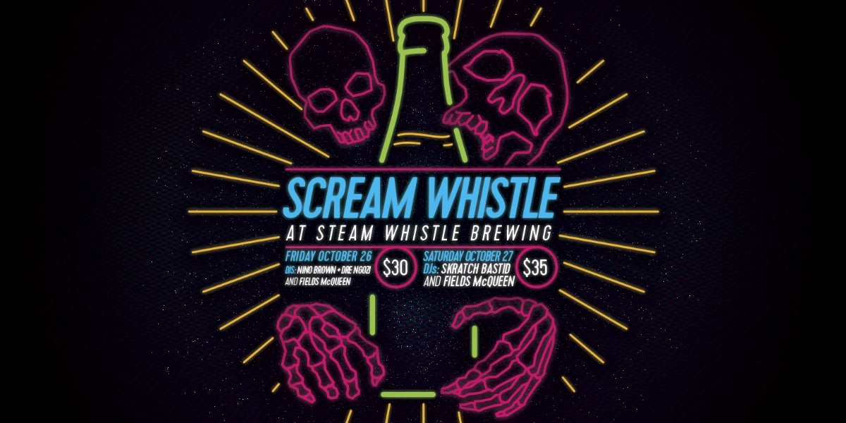 Event image for SCREAMWHISTLE at STEAM WHISTLE BREWING