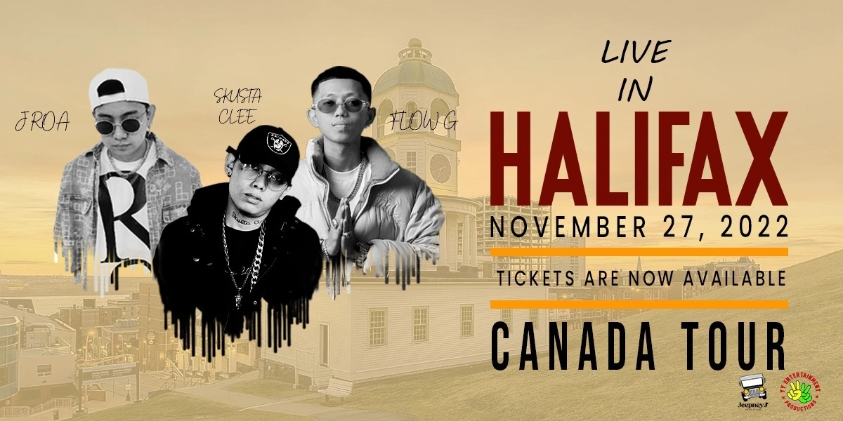 Event image for Skusta Clee, Flow G and JRoa live in Halifax