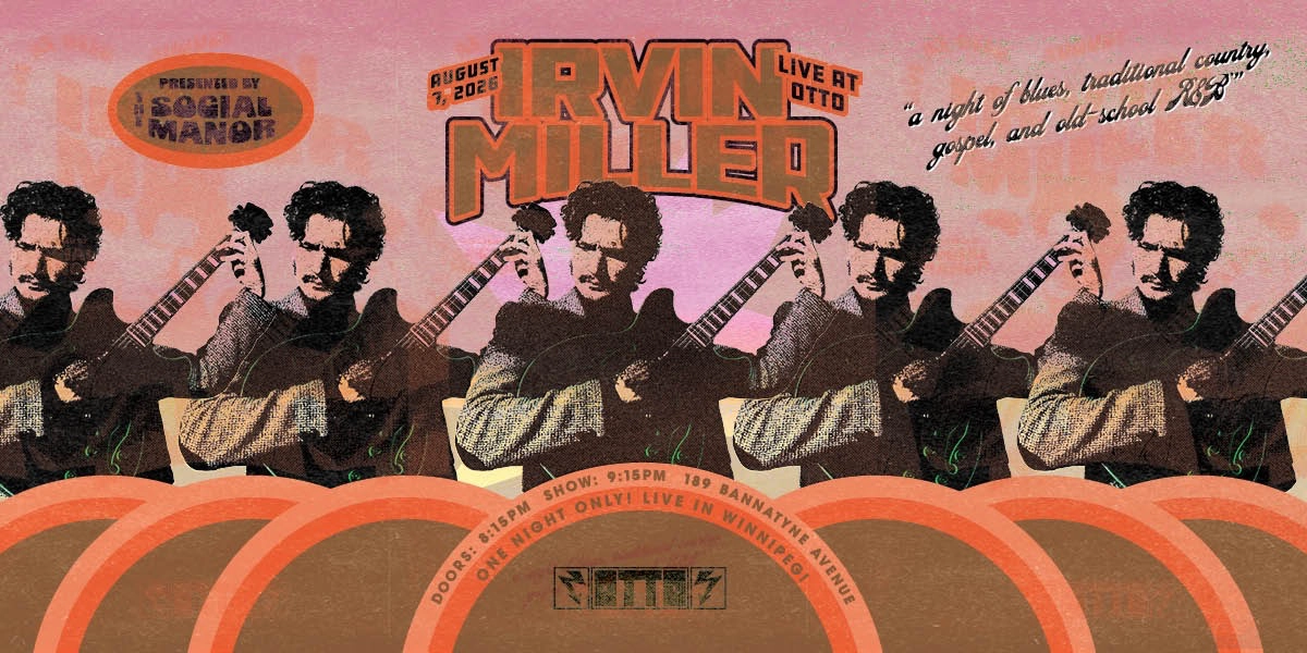 Event image for First Friday: Irvin Miller Live at Otto
