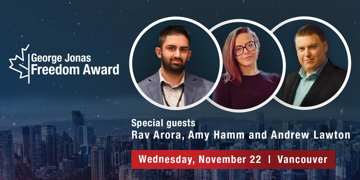 Event image for Vancouver George Jonas Freedom Award Dinner