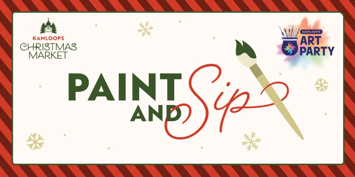 Event image for Kamloops Christmas Market Paint & Sip