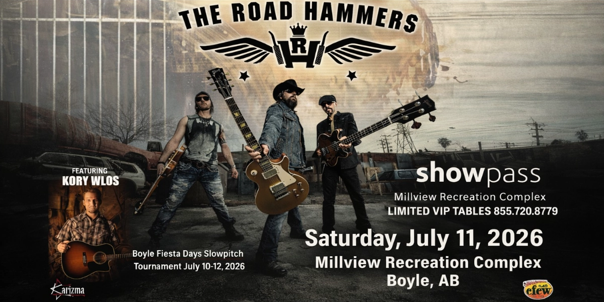 Event image for The Road Hammers - Boyle, AB