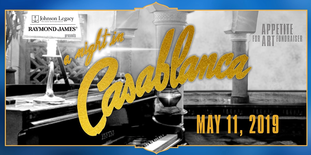 Event image for Appetite for Art Fundraiser: A Night in Casablanca