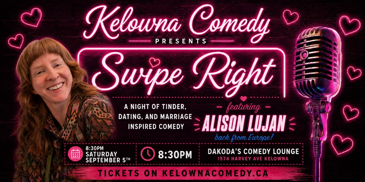 Event image for Swipe Right Comedy Night