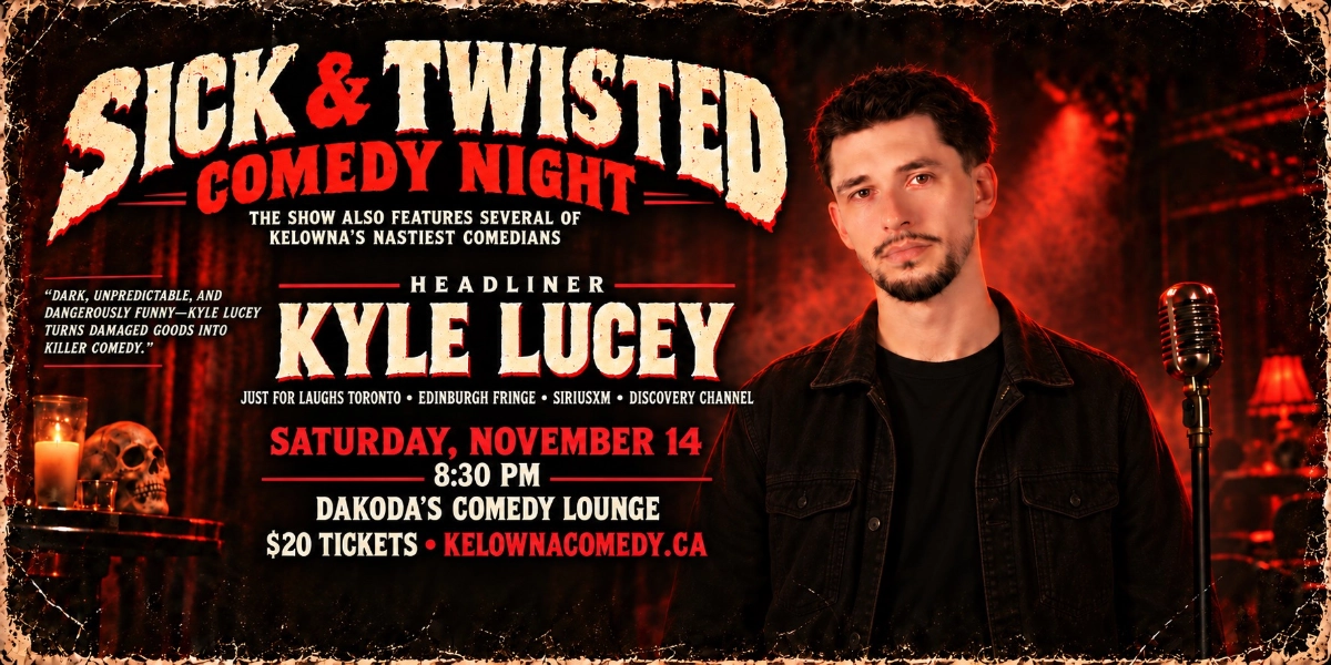 Event image for Sick & Twisted Comedy Night