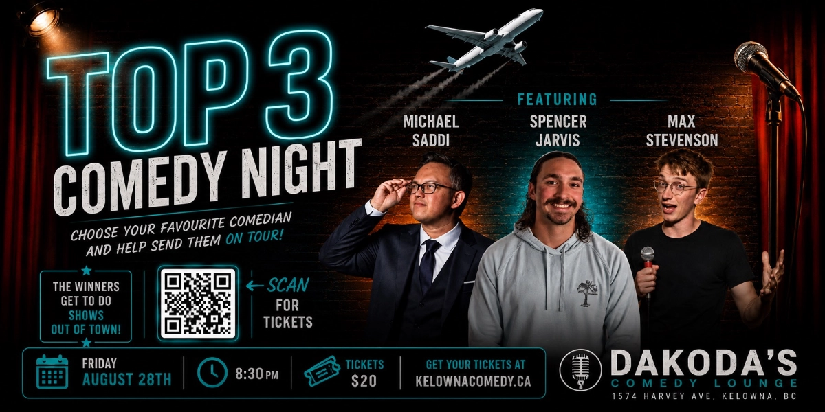Event image for Top 3 Comedy Night