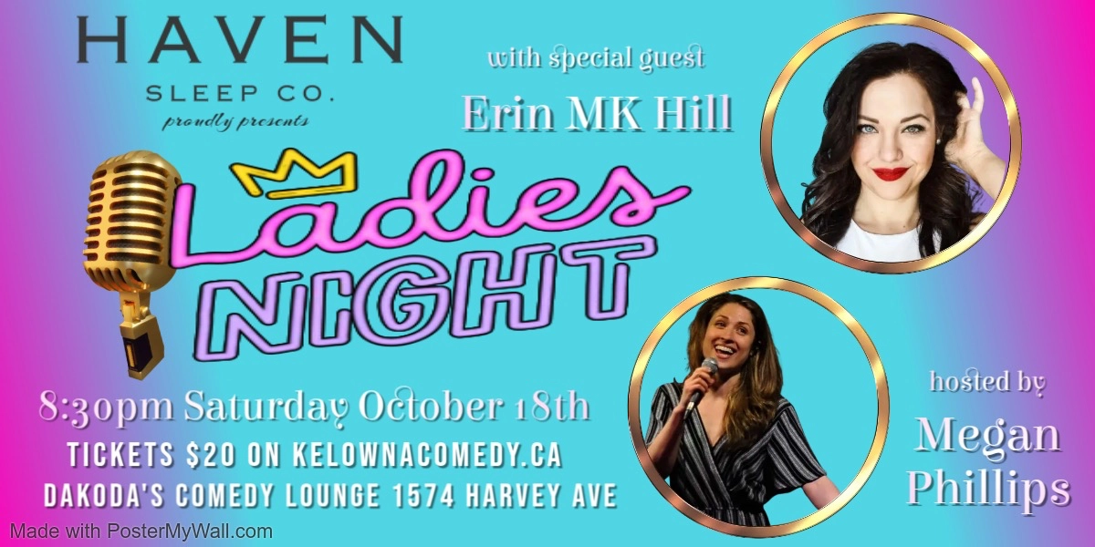 Event image for Ladies Night Comedy Show presented by Haven Sleep Co