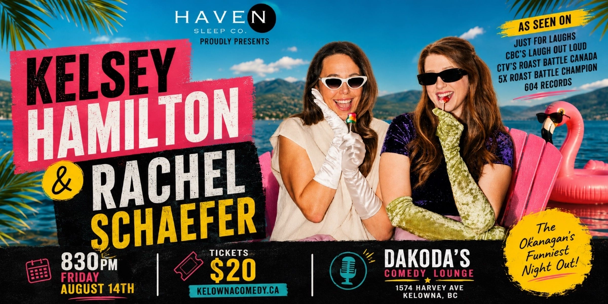 Event image for Rachel Schaefer & Kelsey Hamilton presented by Haven Sleep Co
