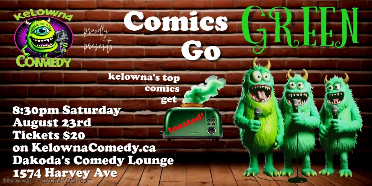 Event image for Comics Go Green Comedy Night
