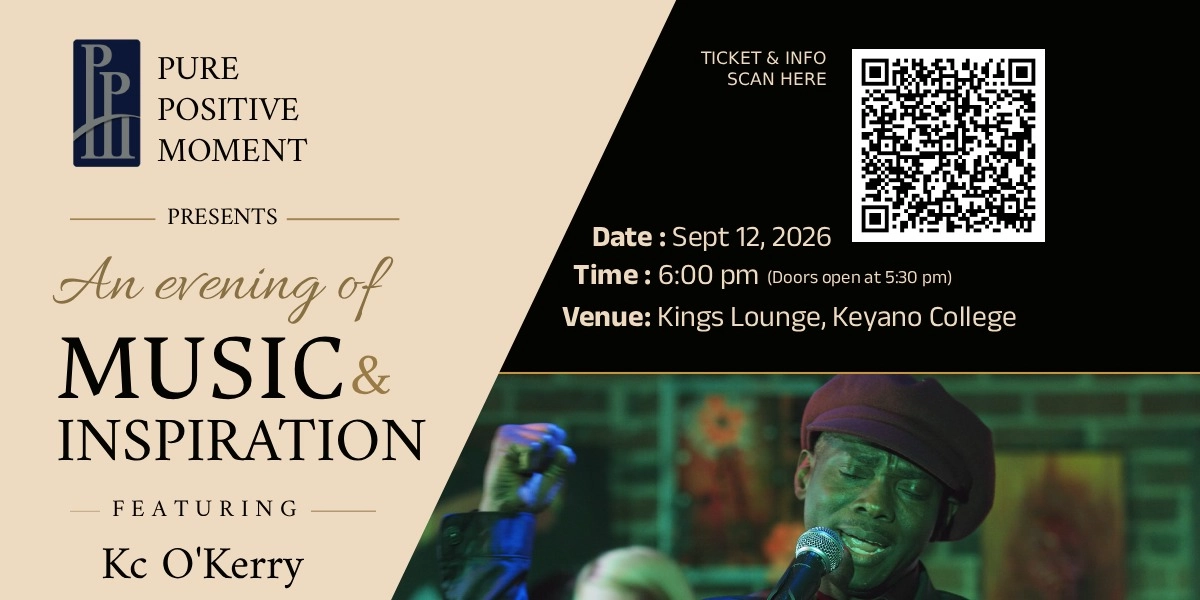 Event image for An Evening of Music & Inspiration, featuring Kc O'Kerry