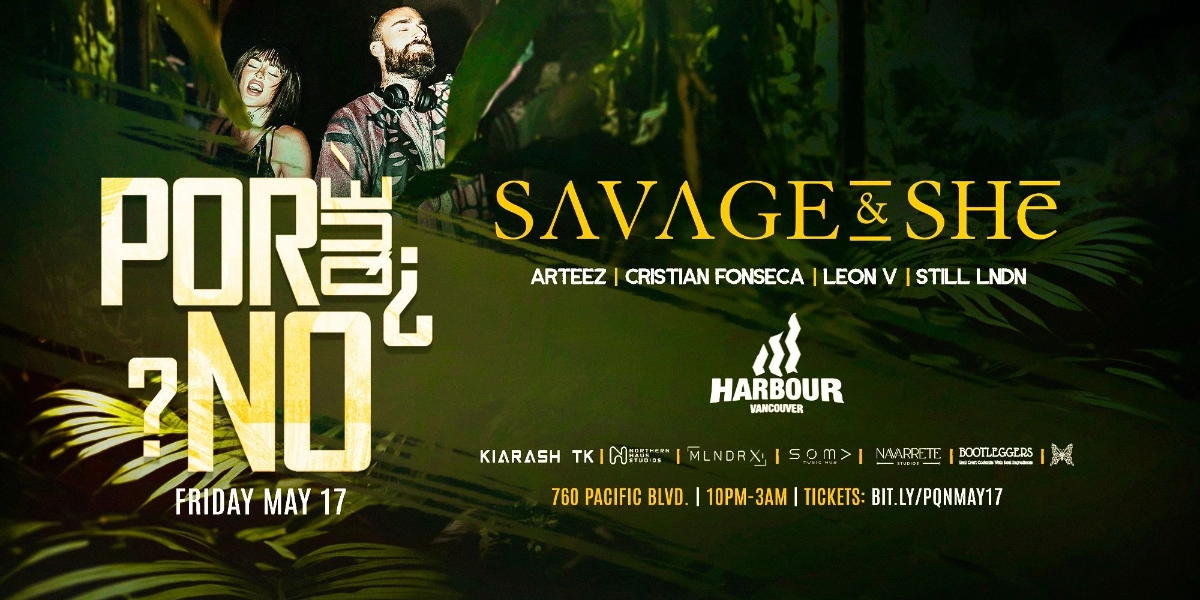 Event image for ¿PorQuéNo? Long Weekend Jungle Party w/ Savage & SHē (Tulum)