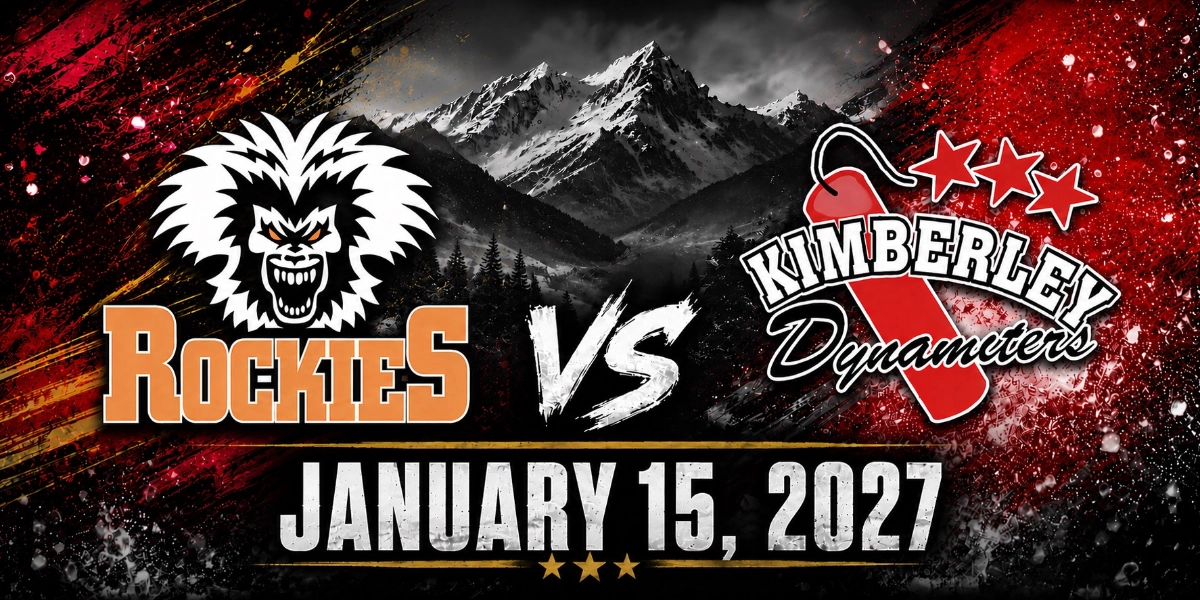 Event image for Columbia Valley Rockies @ Kimberley Dynamiters