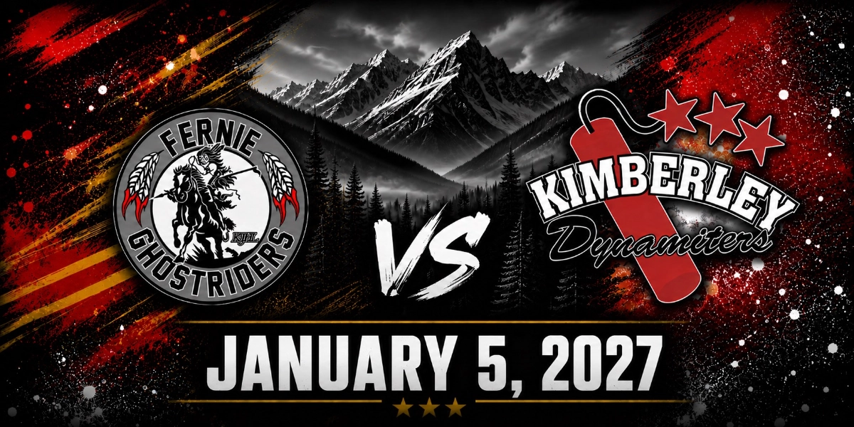 Event image for Fernie Ghostriders @ Kimberley Dynamiters