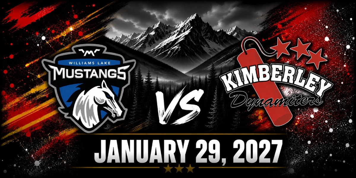 Event image for Williams Lake Mustangs @ Kimberley Dynamiters