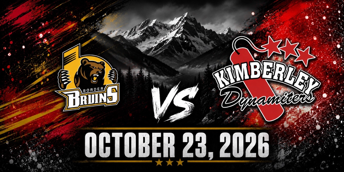 Event image for Grand Forks Border Bruins @ Kimberley Dynamiters