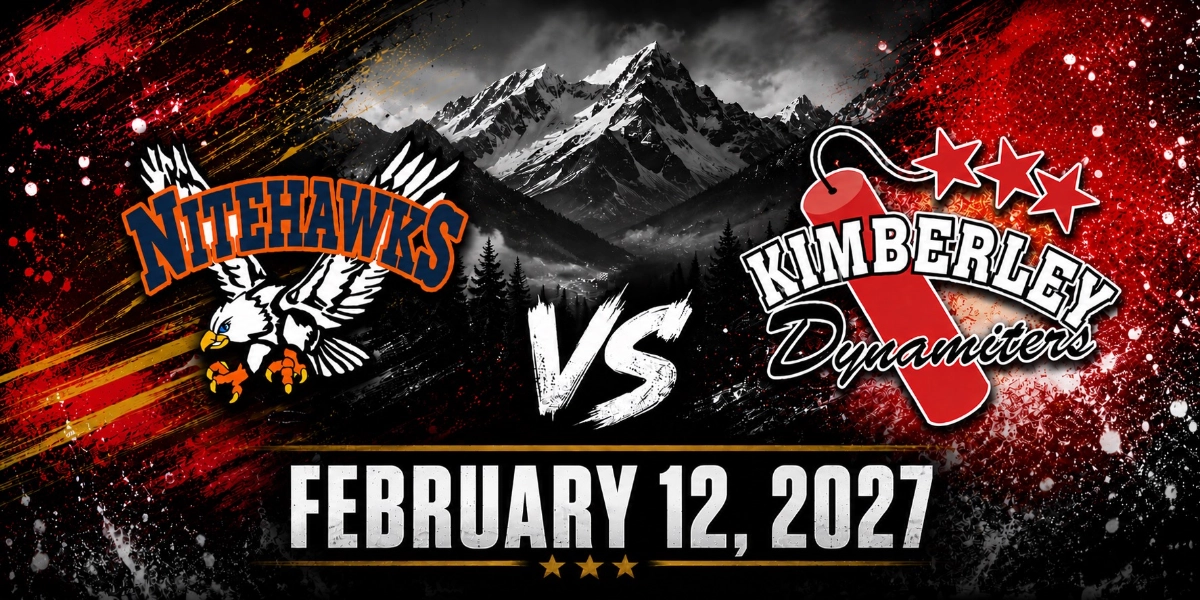 Event image for Beaver Valley Nitehawks  @ Kimberley Dynamiters
